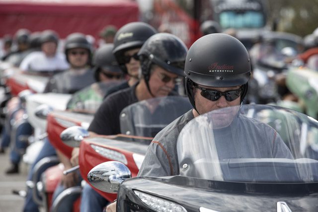 indian motorcycle demo