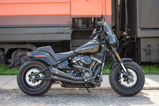 S&S Grand National 2-into-2 for New Fat Bob - American Motorcycle