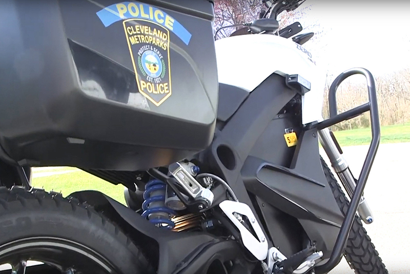 FirstEnergy Donates Zero Motorcycle to Police Dept