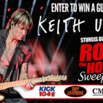 Win a Keith Urban Guitar at the Buffalo Chip’s Rock the Holidays Sweepstakes